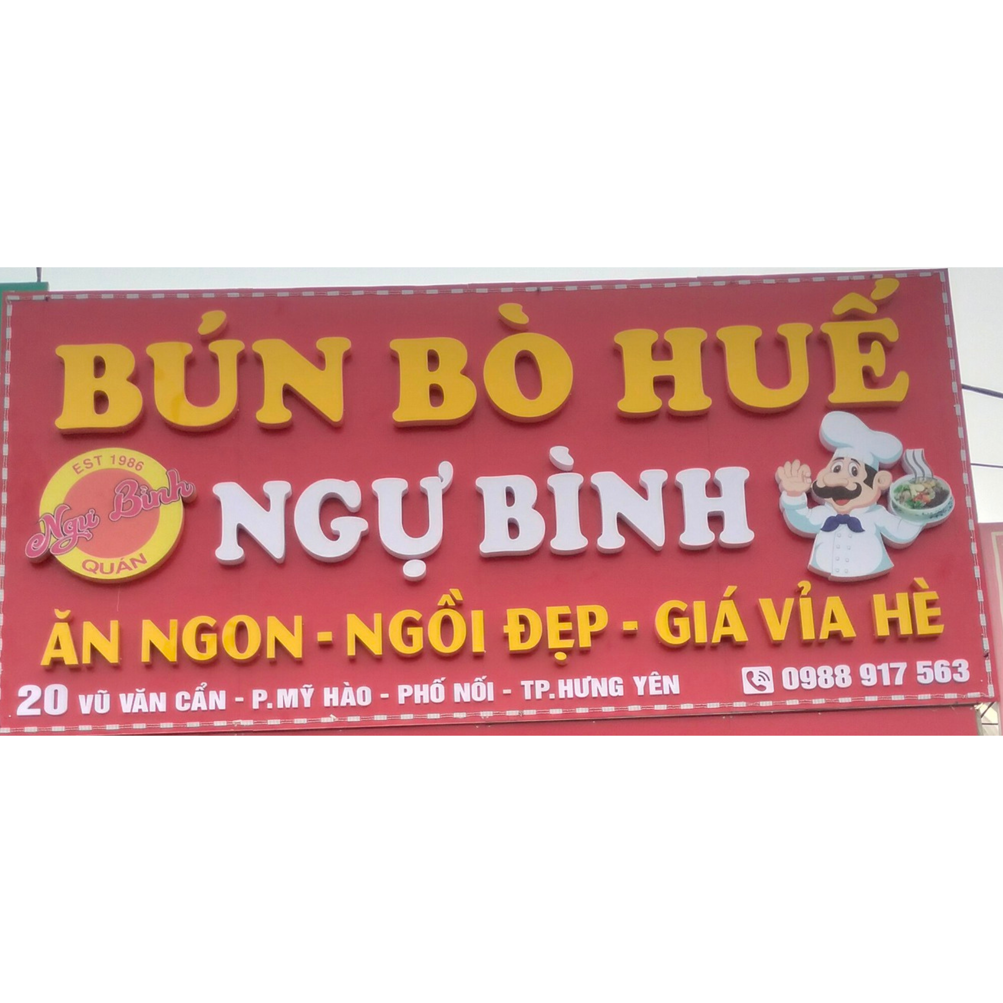 Bún bò huế Ngự Bình