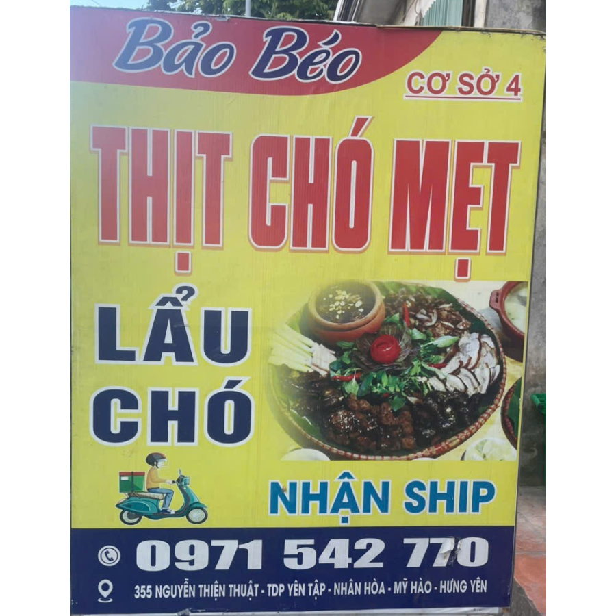 Thịt chó mẹt - Bảo Bảo